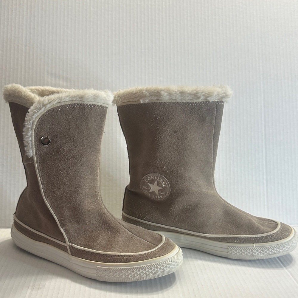 Converse Tan Suede Winter Boots
